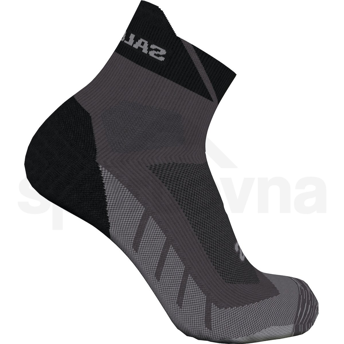 Ponožky Salomon Speedcross Ankle - černá/šedá