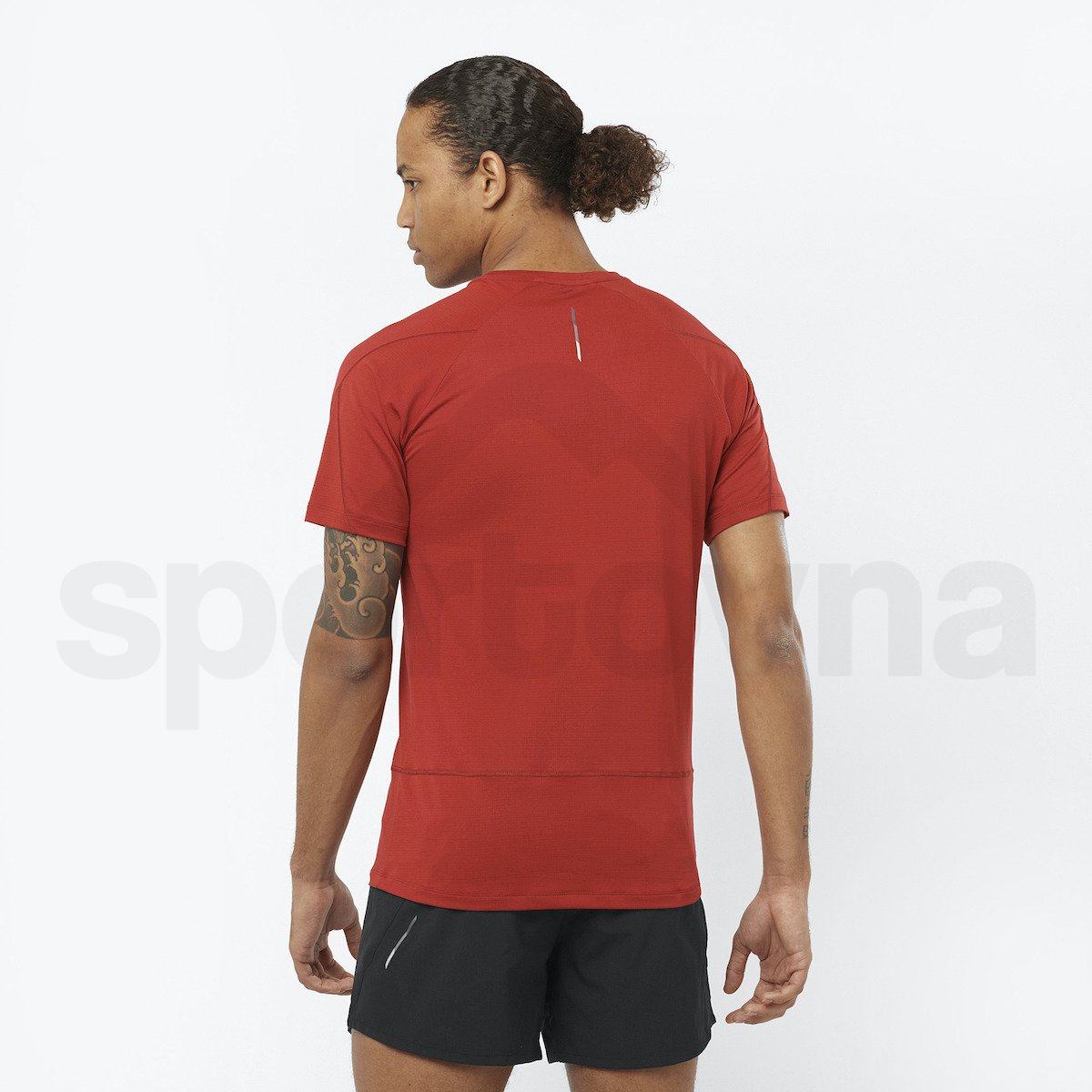 Футболка Salomon Cross Run SS Tee M - червона