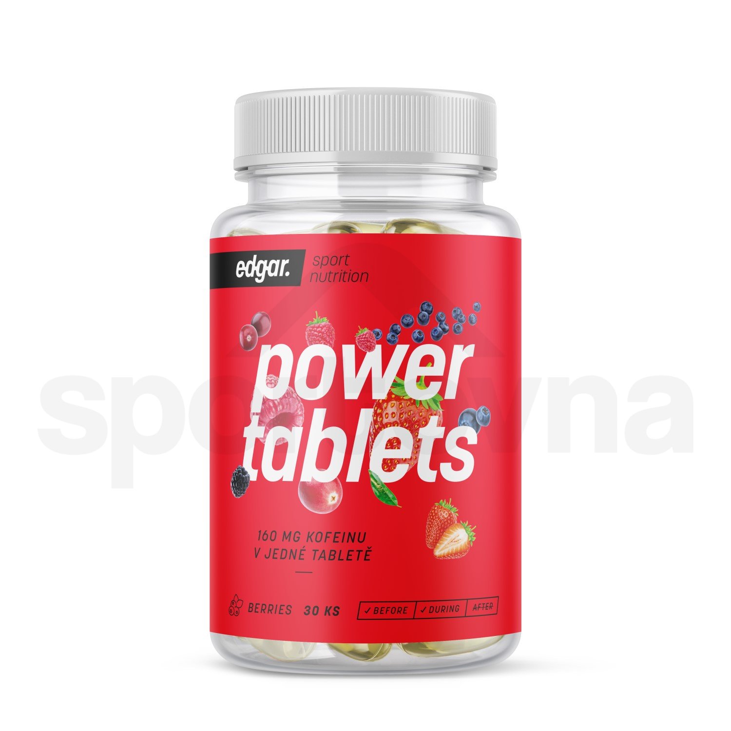 Edgar Power Tablets 30 ks - lesní plody