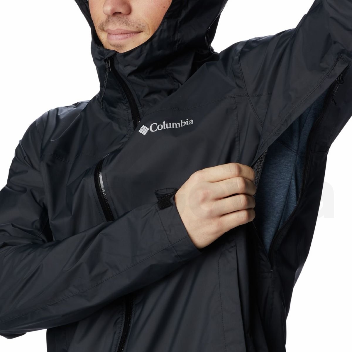 Bunda Columbia EvaPOURation™ Jacket M - černá