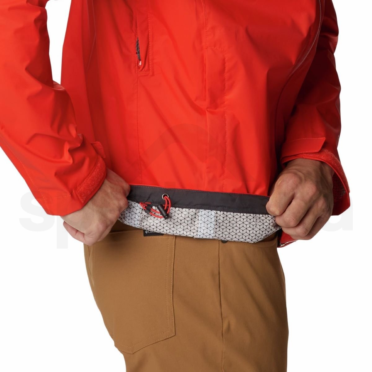 Bunda Columbia EvaPOURation™ Jacket M - červená