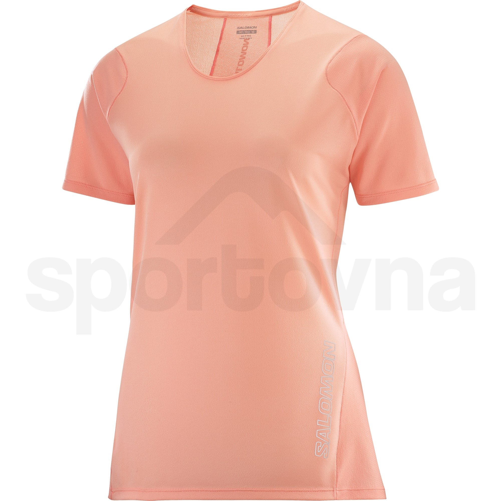 Футболка Salomon Sense Aero SS Tee W - рожева