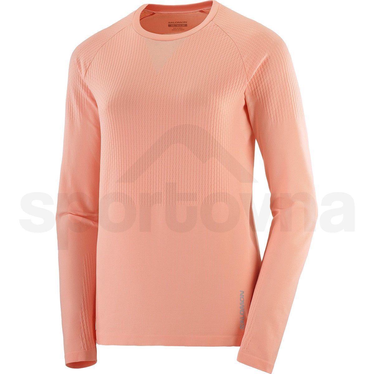 Tričko Salomon Sense Aero Seamless Tee W - růžová