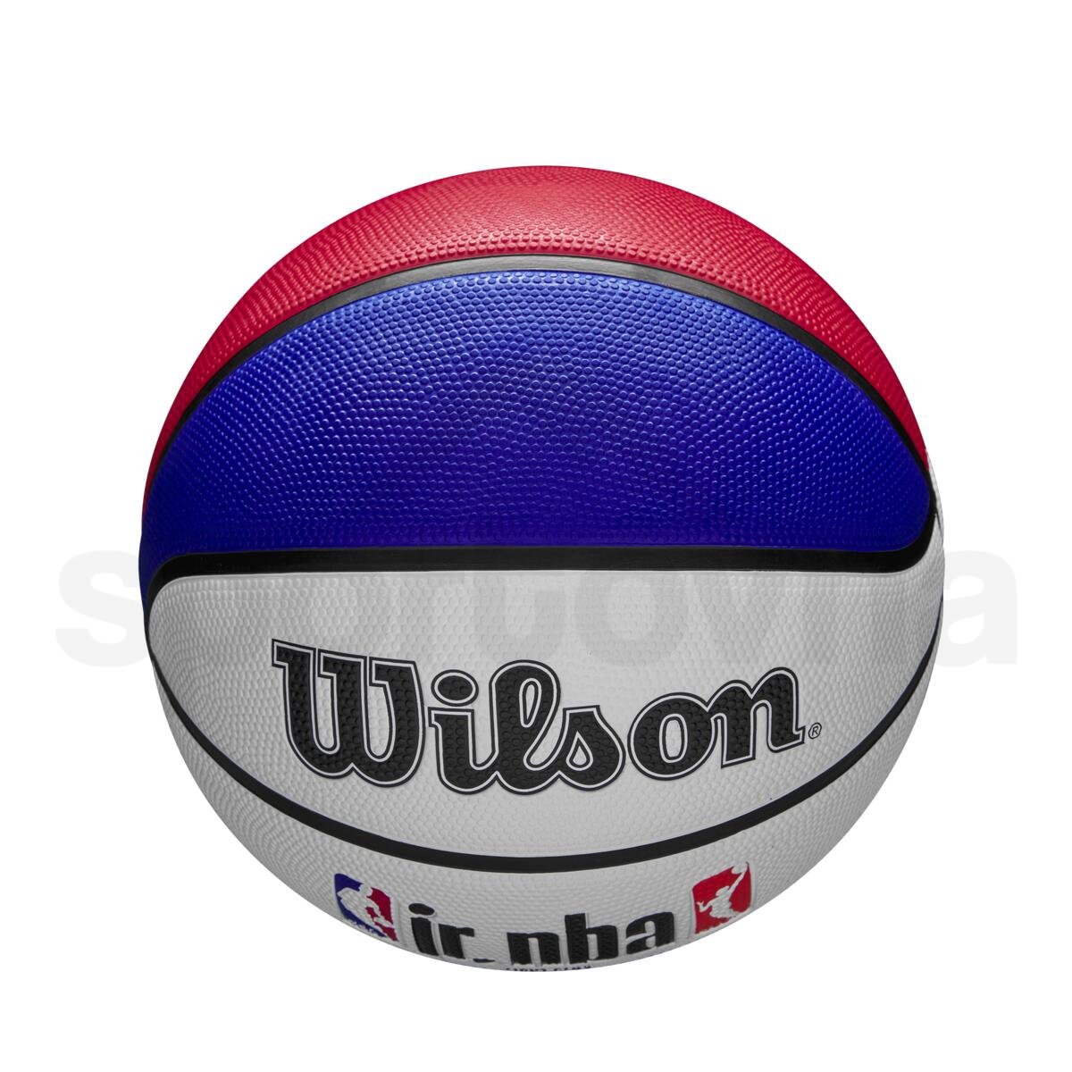Míč Wilson JR NBA Drv Light Fam Logo Bskt - modrá/červená/bílá