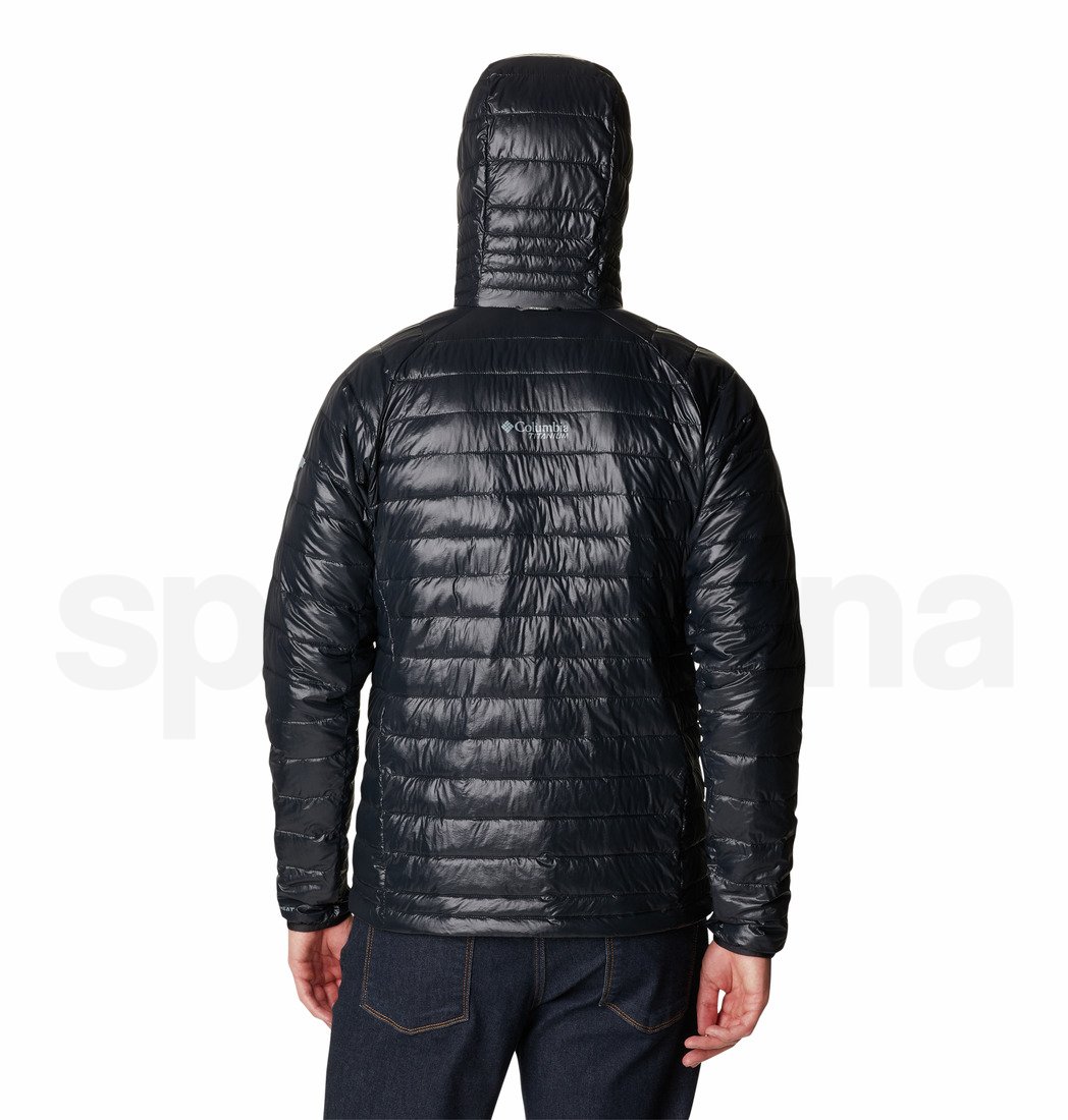 Bunda Columbia Platinum Peak™ Hooded Jacket M - černá