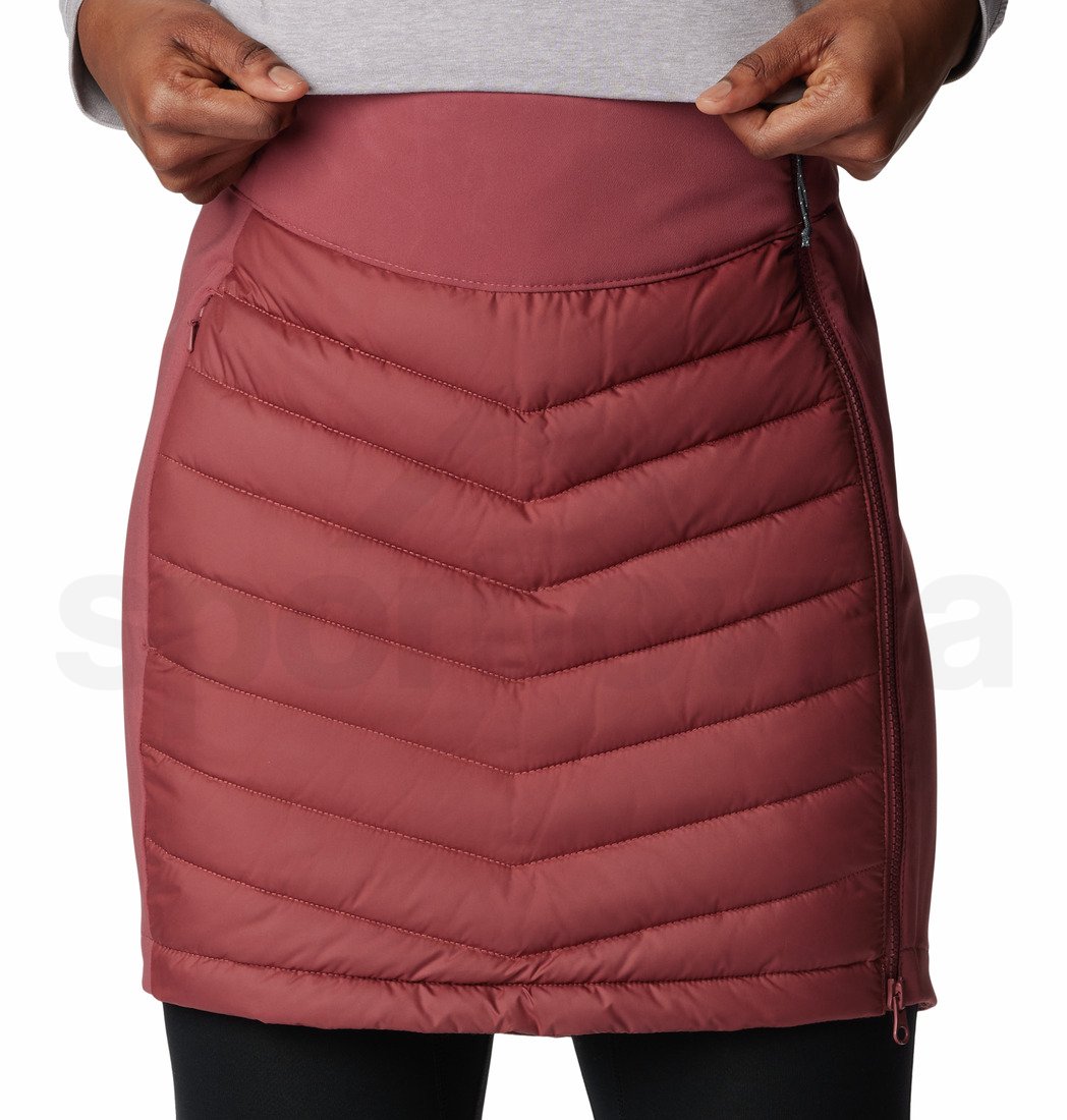 Sukně Columbia Powder Lite™ II Skirt W - červená/růžová