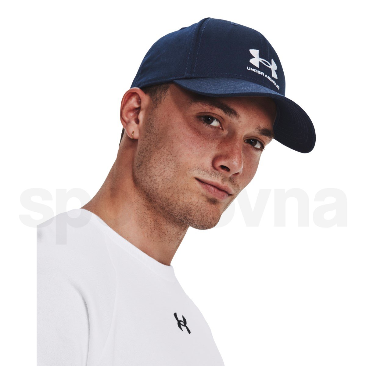 Šiltovka Under Armour Lockup Adj Cap M - modrá