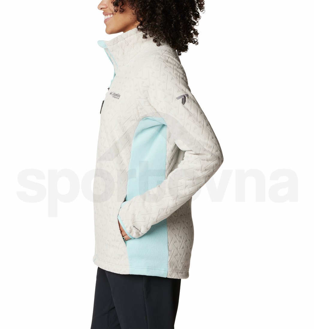 Mikina Columbia Titan Pass™ 3.0 Full Zip Fleece W - béžová