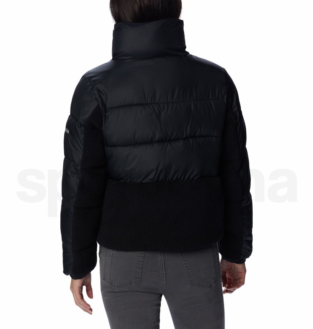 Bunda Columbia Leadbetter Point™ Sherpa Hybrid W - černá