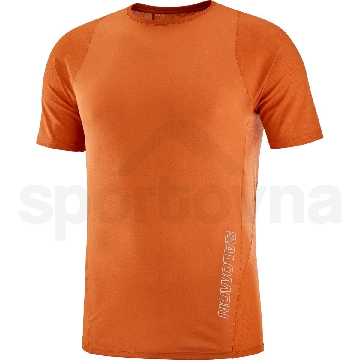 Tričko Salomon Sense Aero SS Tee M - oranžová