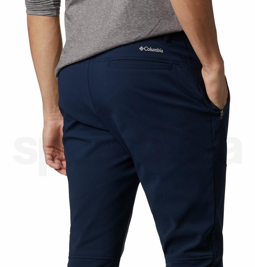 Kalhoty Columbia Tech Trail™ Warm Pant M - tmavě modrá (standardní délka)