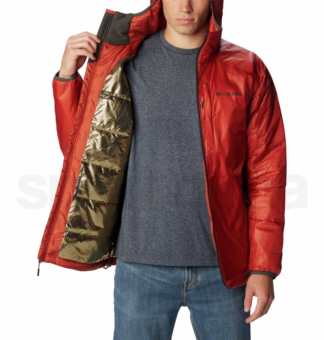 Bunda Columbia Arch Rock™ Double Wall Elite™ Hdd Jacket M - červená