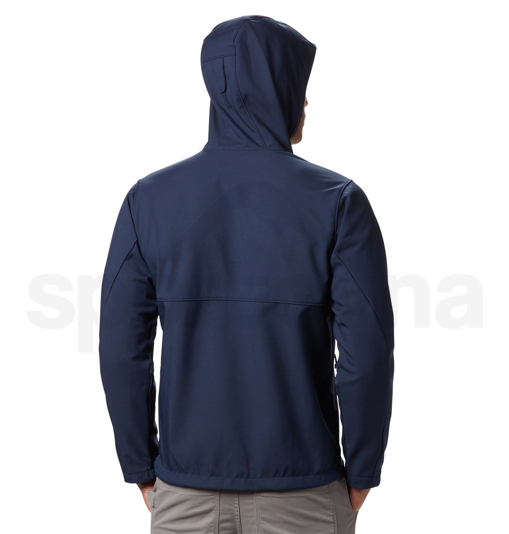 Bunda Columbia Ascender™ Hooded Softshell Jacket M - tmavě modrá