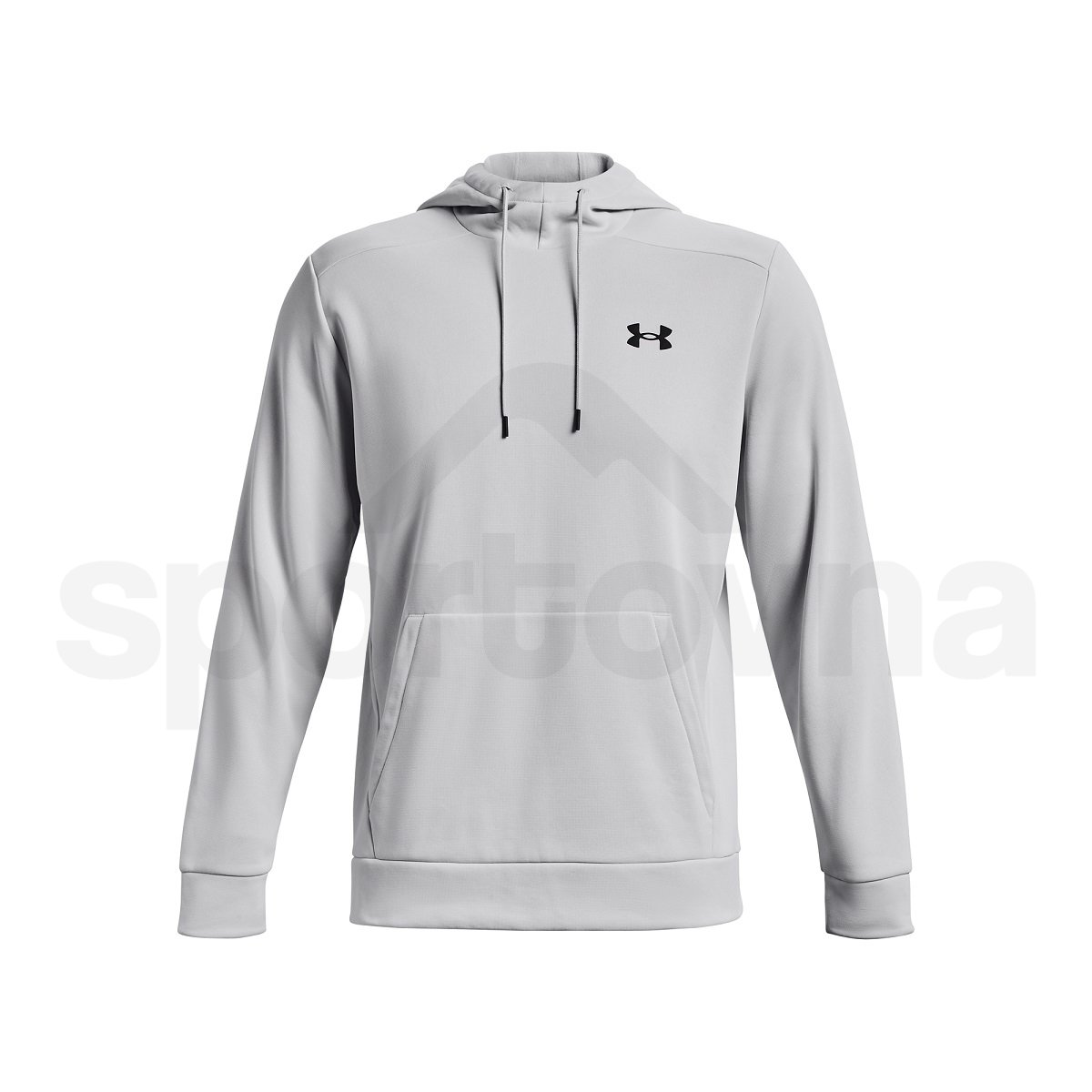 Mikina Under Armour Armour Fleece Hoodie M - šedá