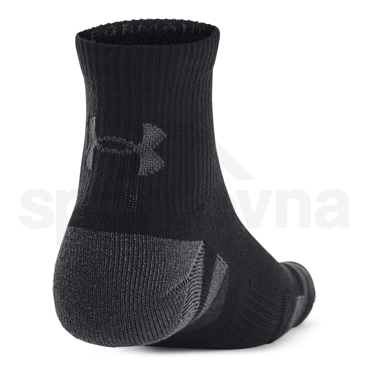 Ponožky Under Armour Performance Tech 3pk Qtr - černá