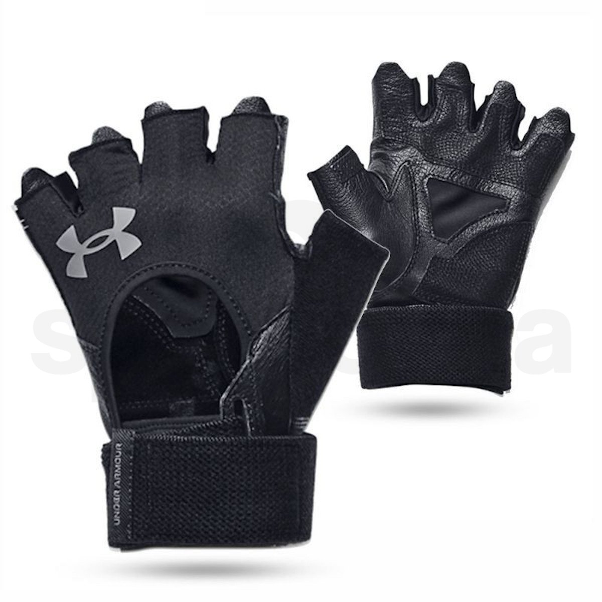 Rukavice Under Armour Weightlifting Gloves M - černá