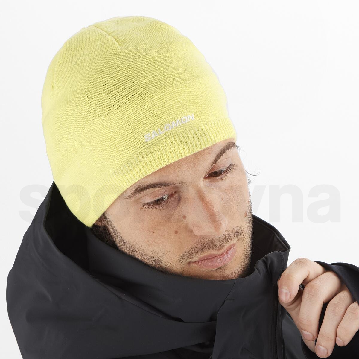 Čepice Salomon Beanie - žlutá