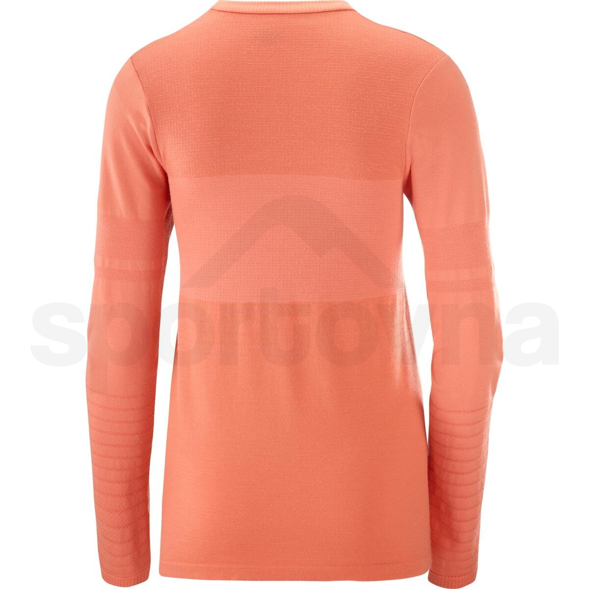 Tričko Salomon Essential Wool LS Top W - oranžová