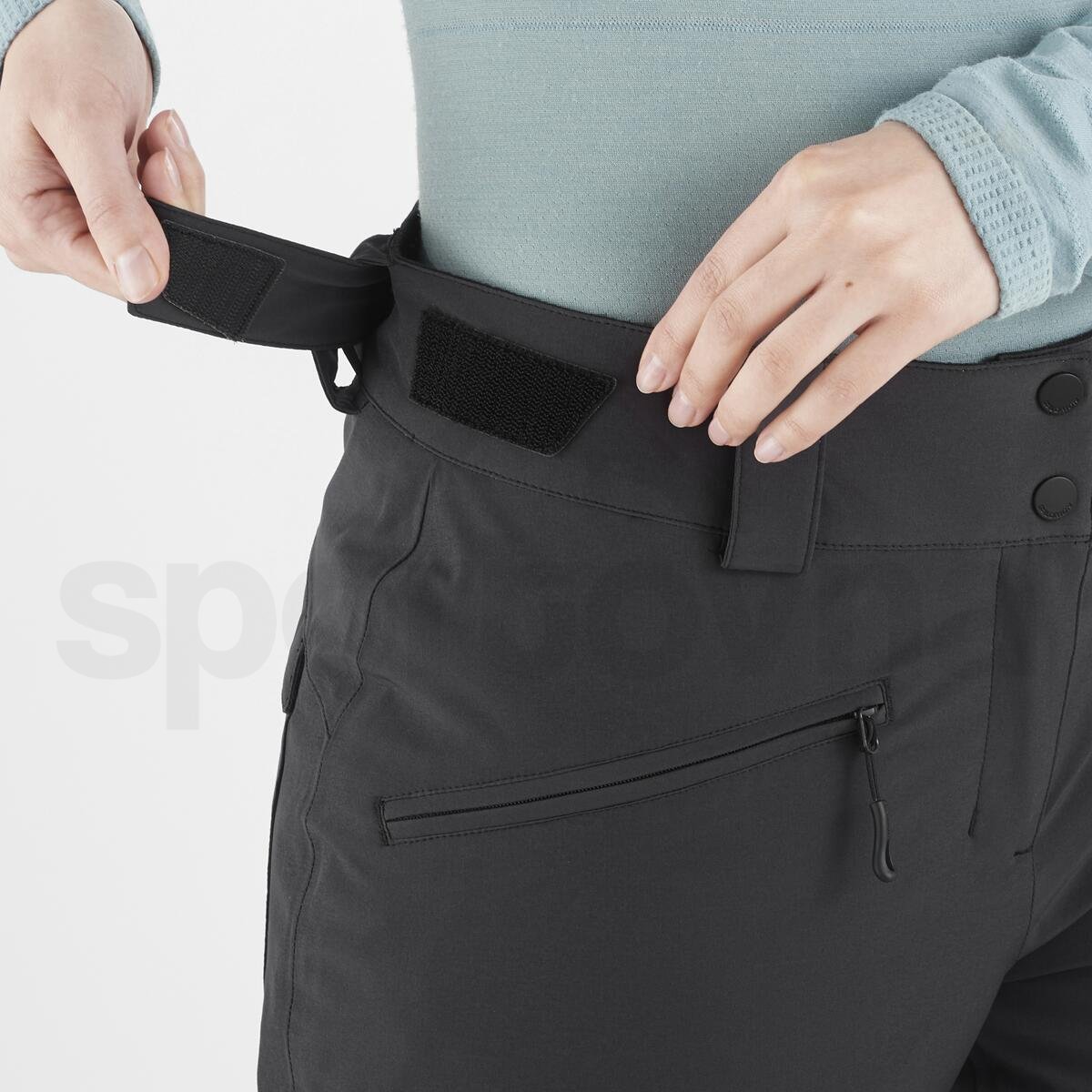 Kalhoty Salomon Edge Pant W - černá (standardní délka)