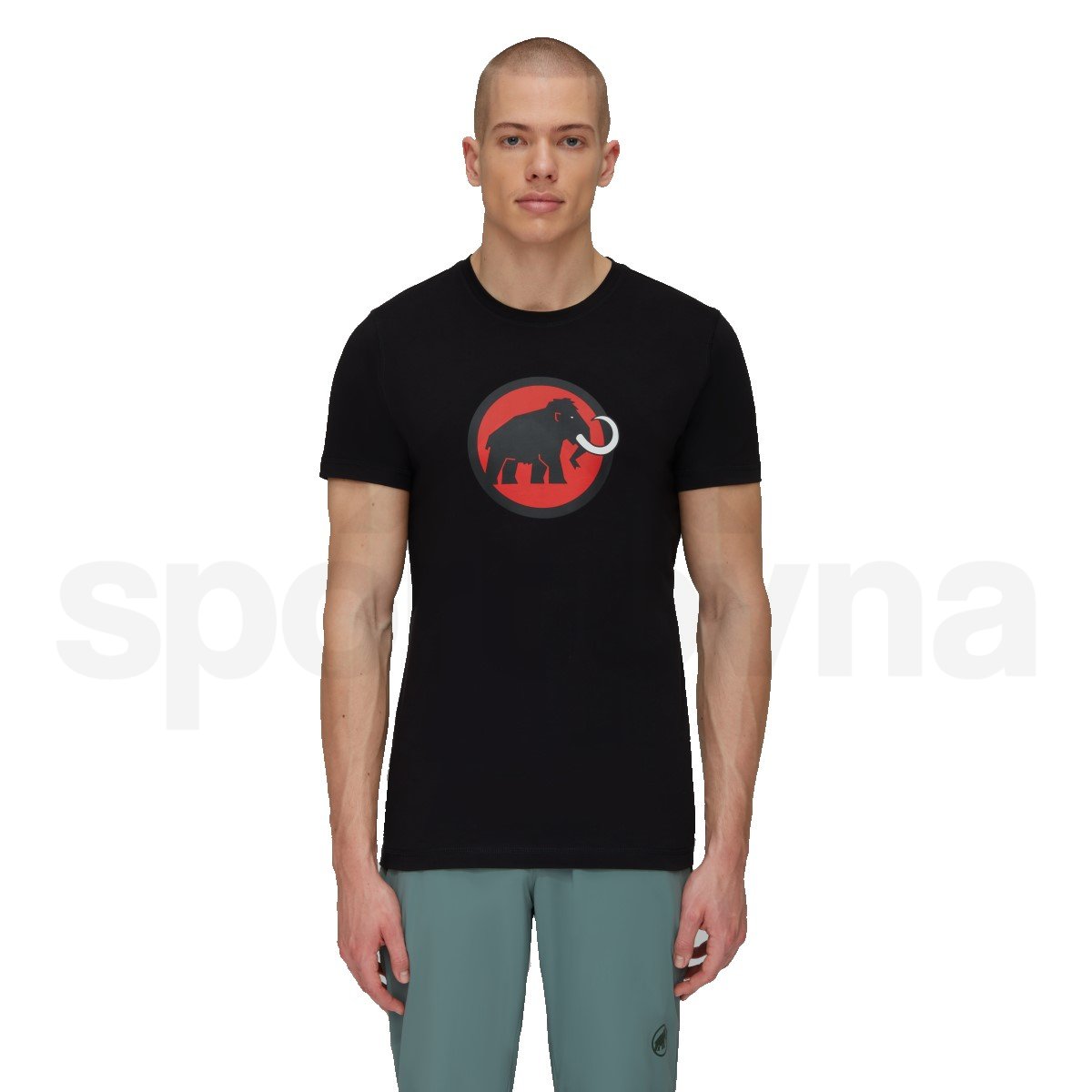 Tričko Mammut Core T-Shirt Classic M - černá/červená