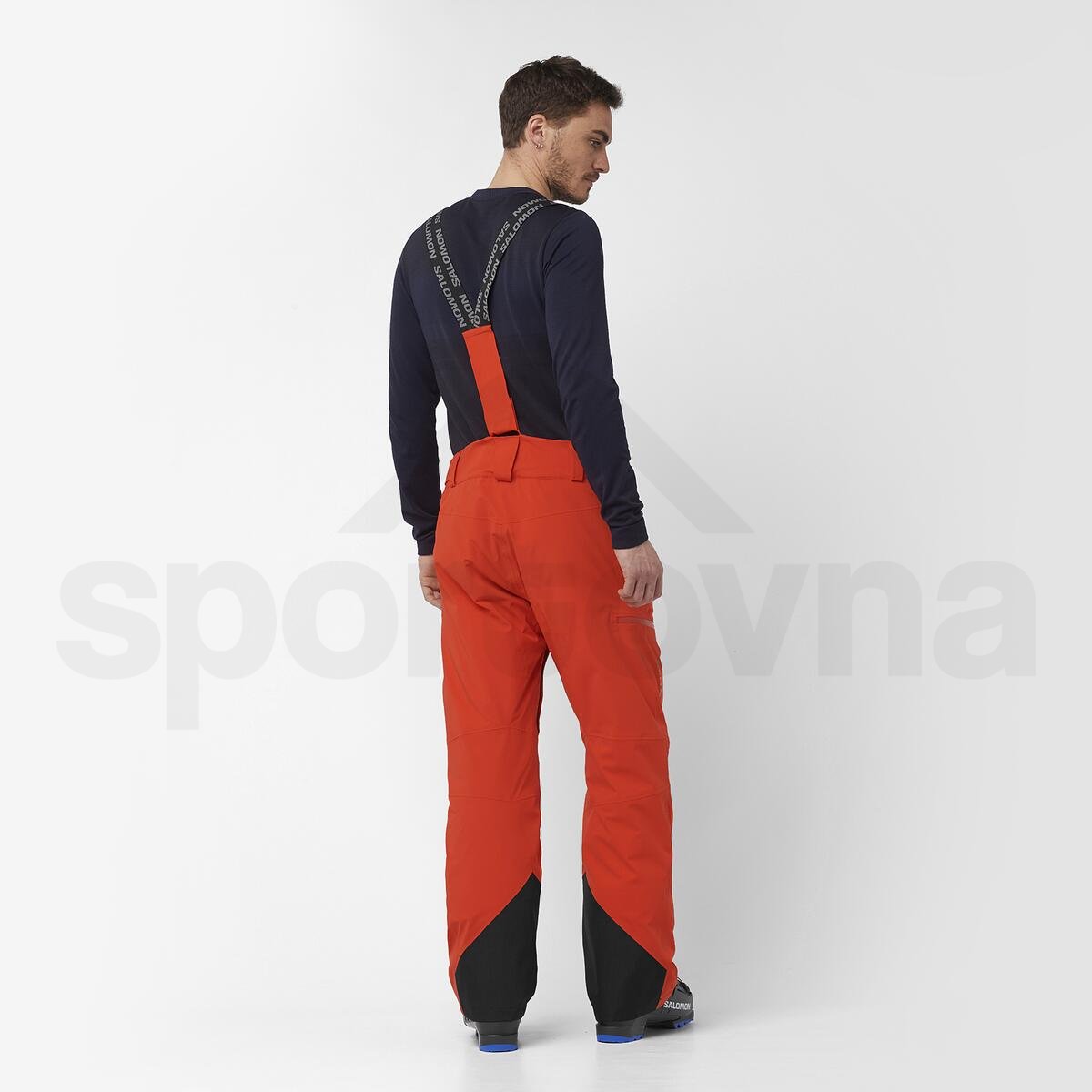 Kalhoty Salomon Brilliant Pant M - červená