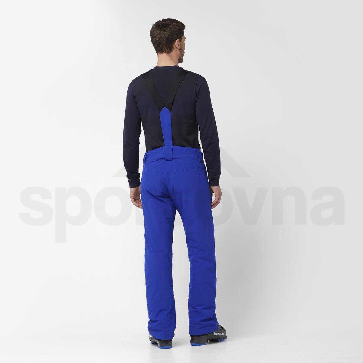 Kalhoty Salomon Edge Pant M - modrá (prodloužená délka)