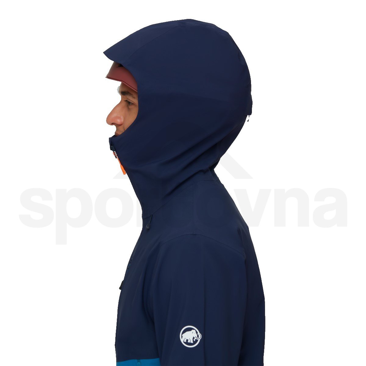 Bunda Mammut Alto Guide HS Hooded Jacket M - modrá