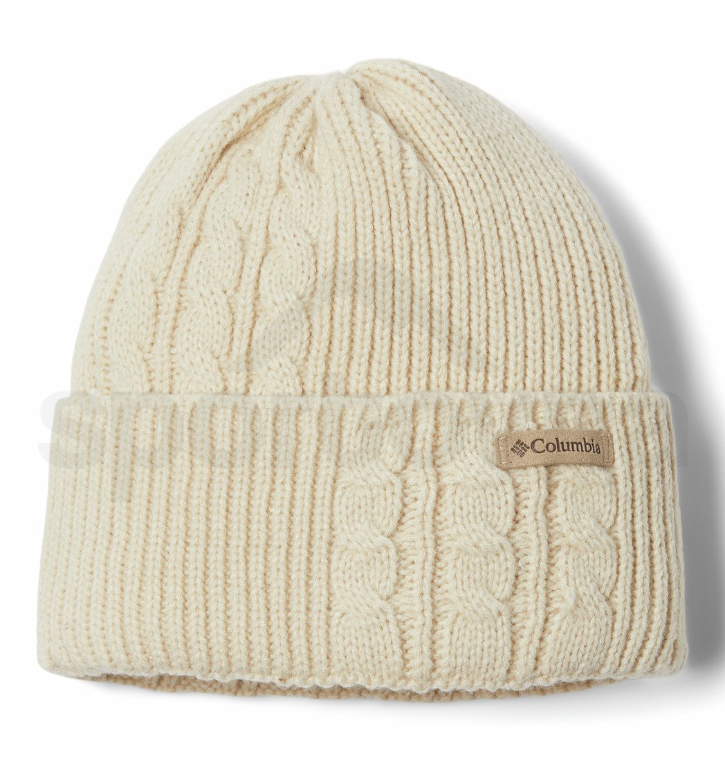 Čepice Columbia Agate Pass™ Cable Knit Beanie W - béžová