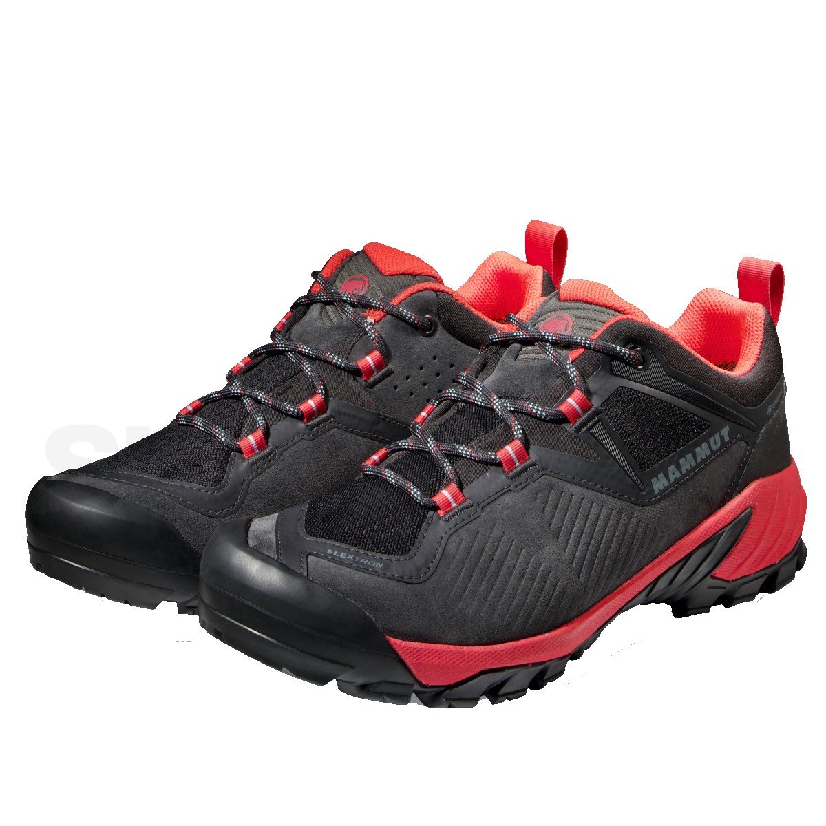 Obuv Mammut Sapuen Low GTX W - čierna/červená