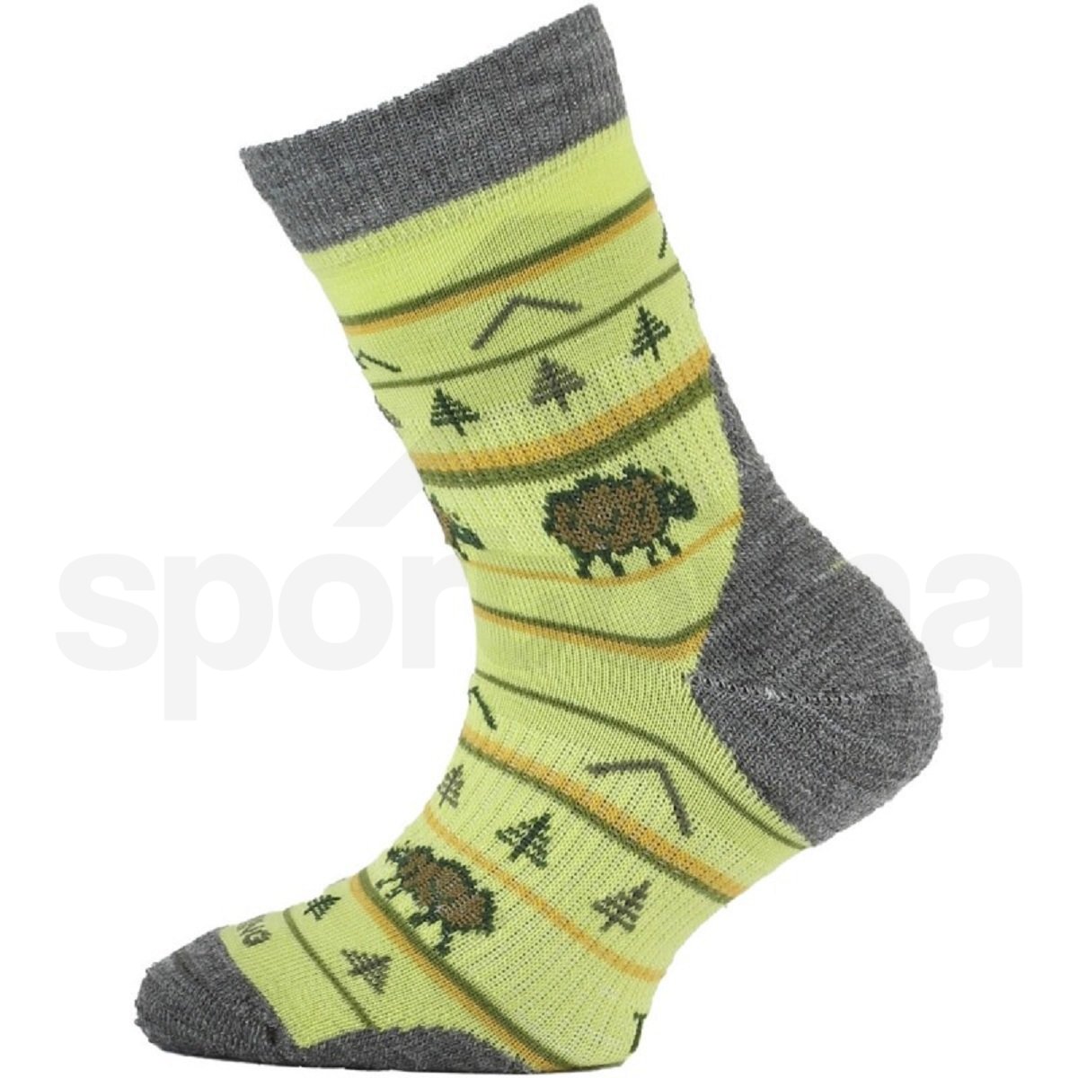 Ponožky Lasting TJL J - žlutá