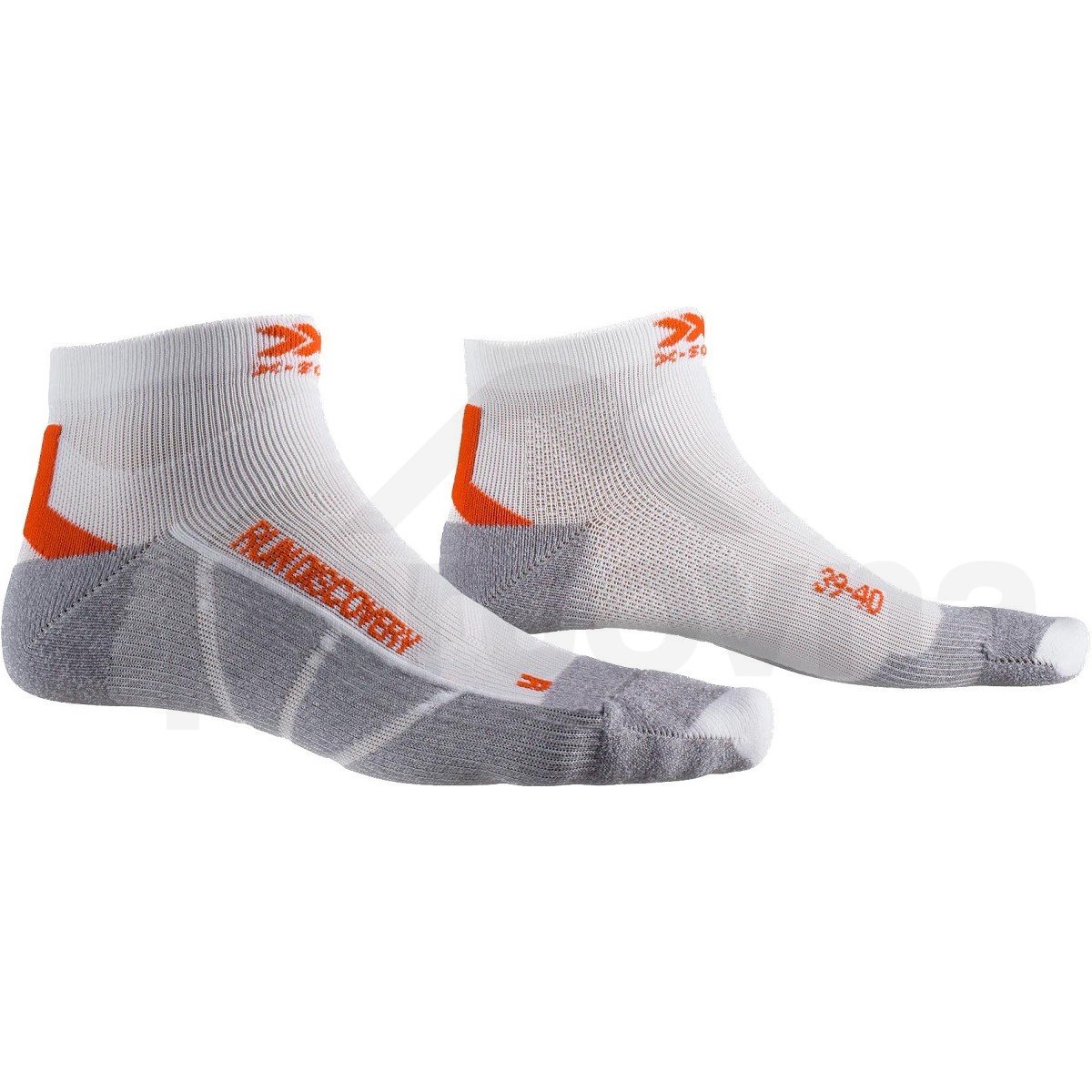 Ponožky X-Bionic Run Discovery 4.0 M - bílá/šedá