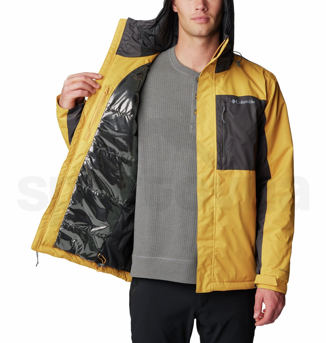 Bunda Columbia Tipton Peak™ II Insulated Jacket M - hořčicová/černá