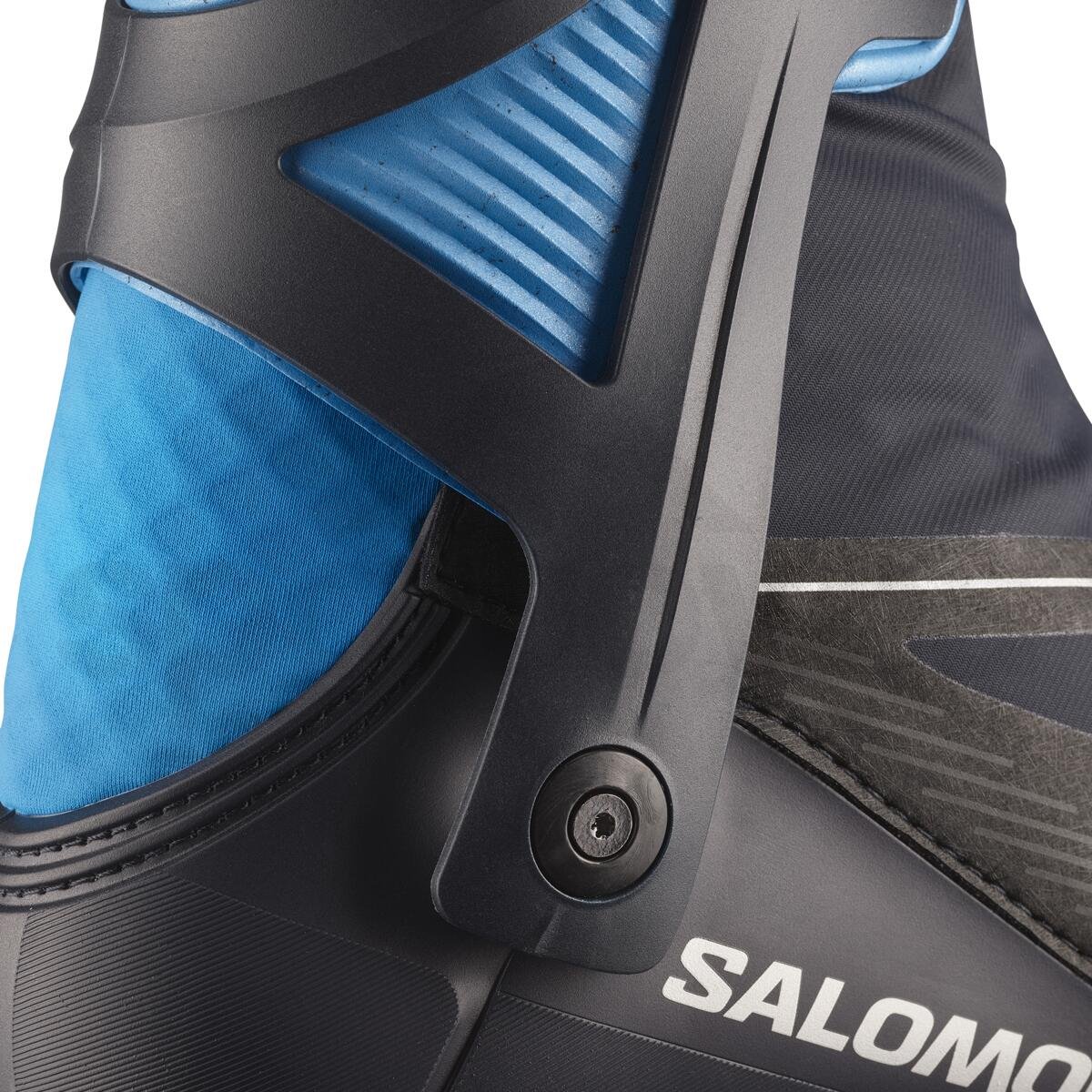 Boty na běžky Salomon Pro Combi SC - černá/modrá