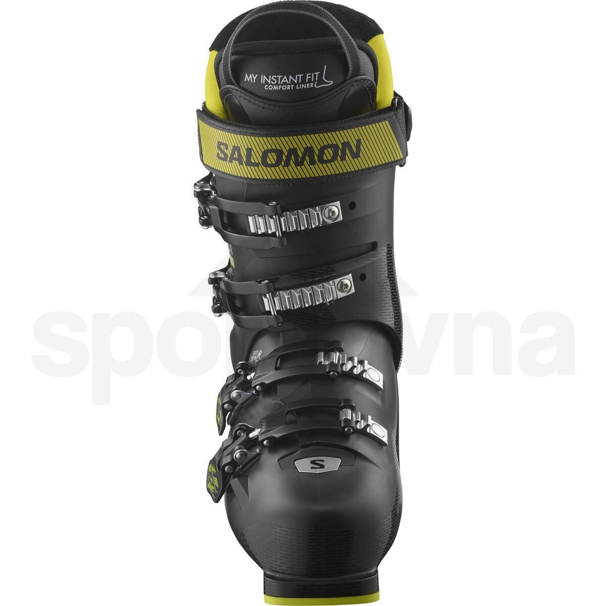 Lyžařské boty Salomon Select 80 Wide M - černá/zelená