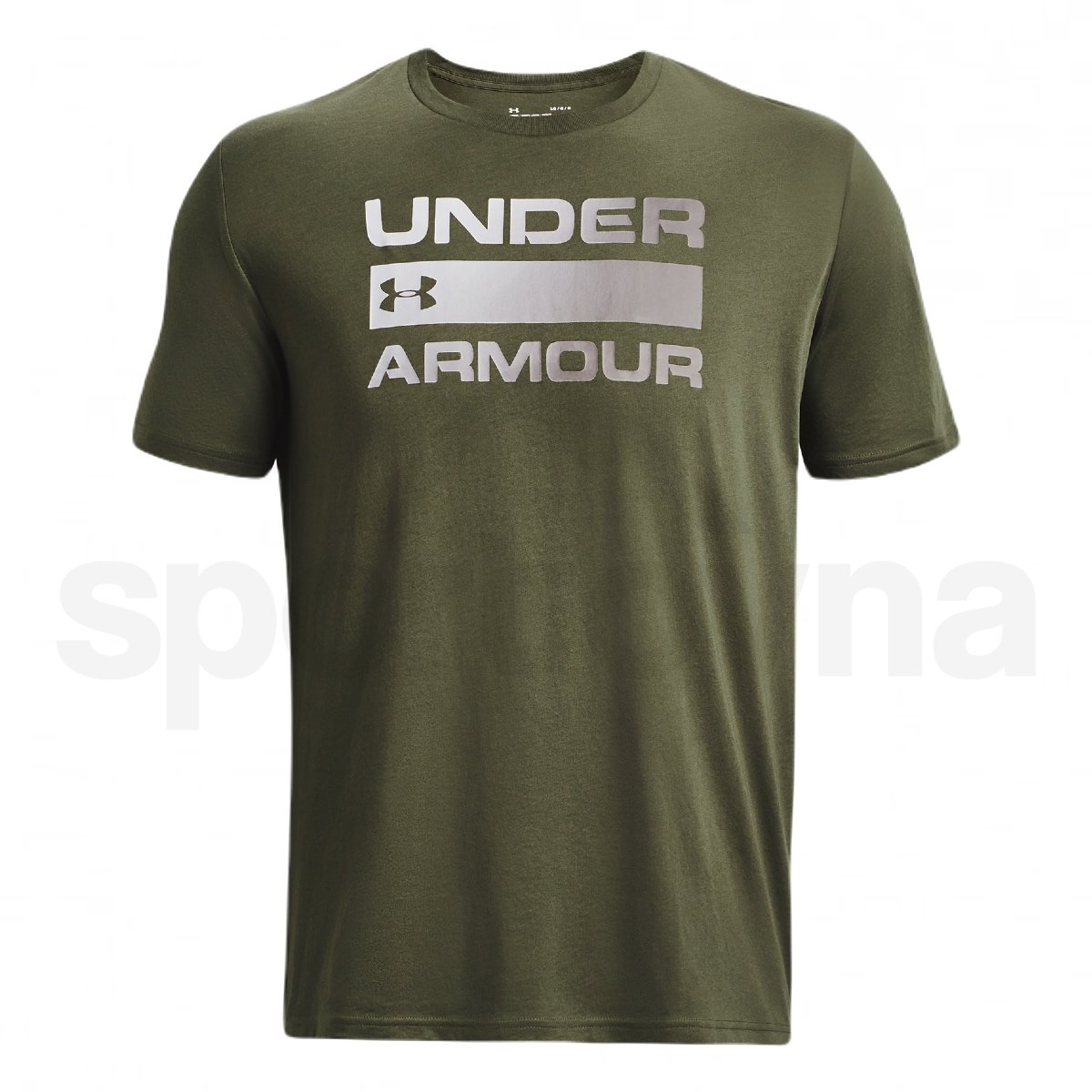 Tričko Under Armour UA Team Issue Wordmark SS M - zelená