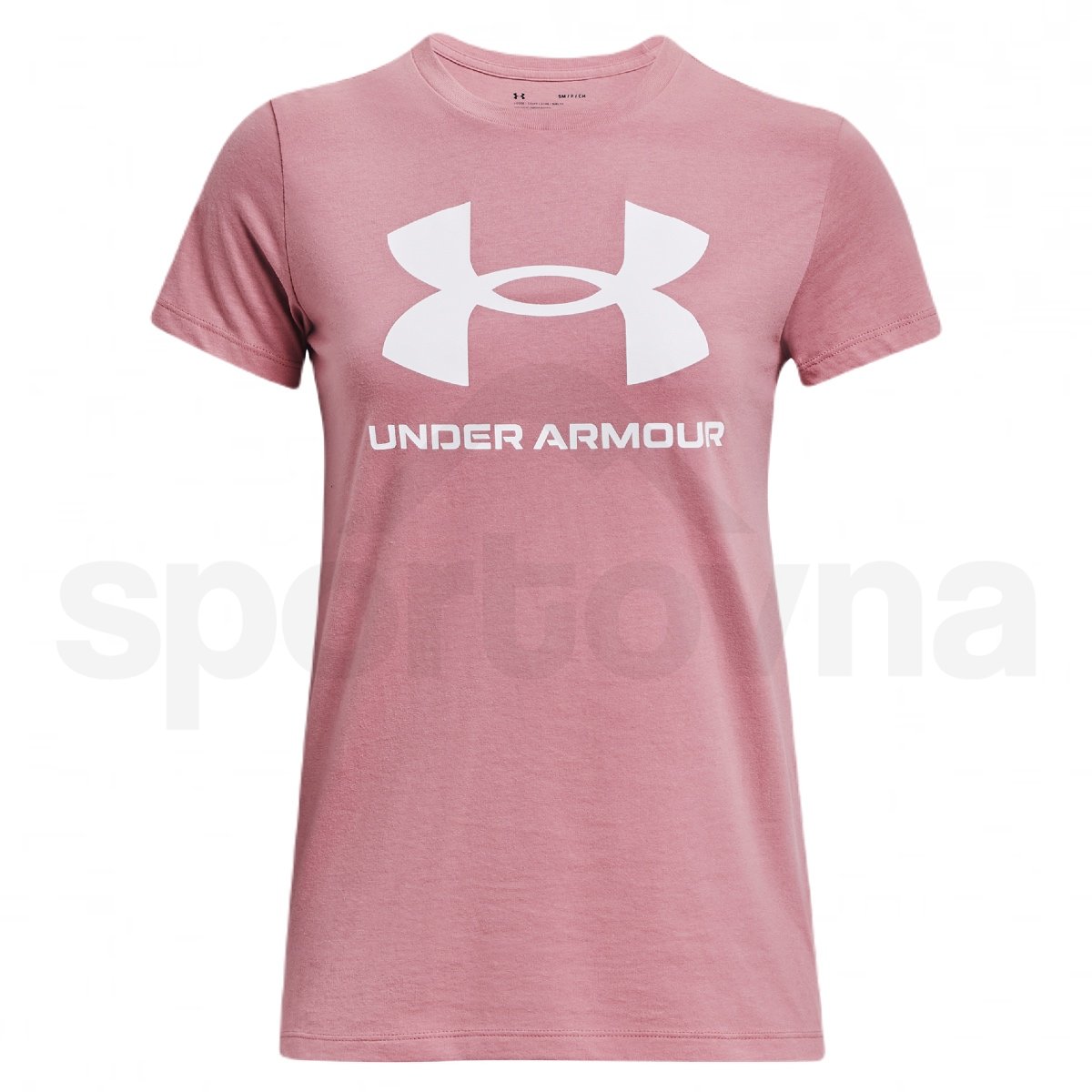 Tričko Under Armour UA Sportstyle Logo SS W - růžová