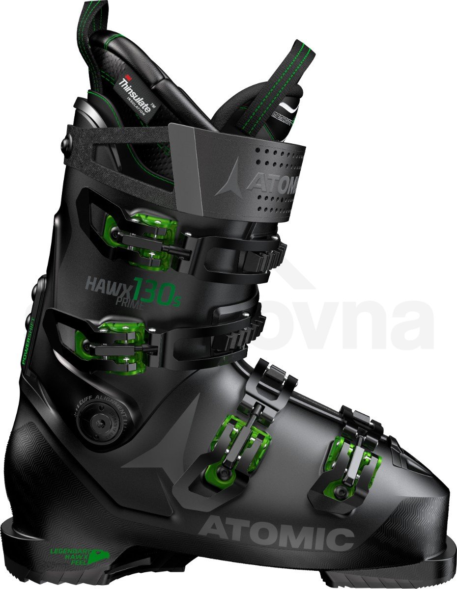 Lyžařské boty Atomic Hawx Prime 130 S - černá/zelená