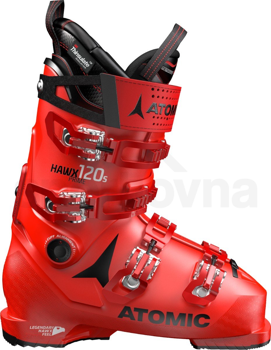 Lyžařské boty Atomic Hawx Prime 120 S - červená/černá