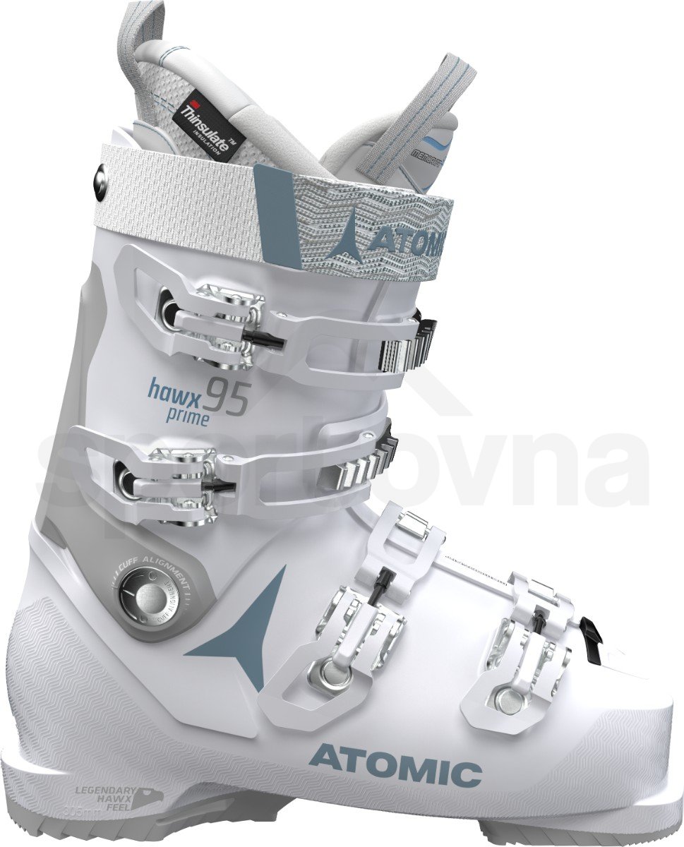 Lyžařské boty Atomic Hawx Prime 95 W - bílá/šedá