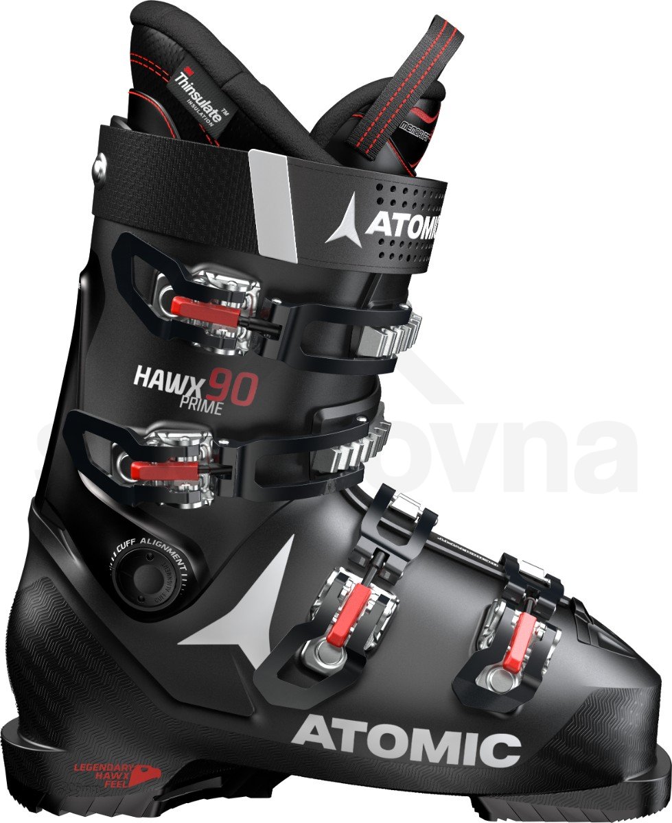 Lyžařské boty Atomic Hawx Prime 90 - černá/červená