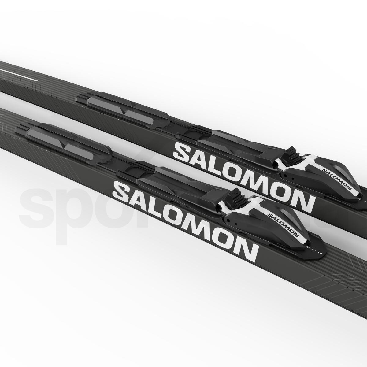 Běžky Salomon CX eSKIN Hard + Vázání Shift BDG - modrá/černá