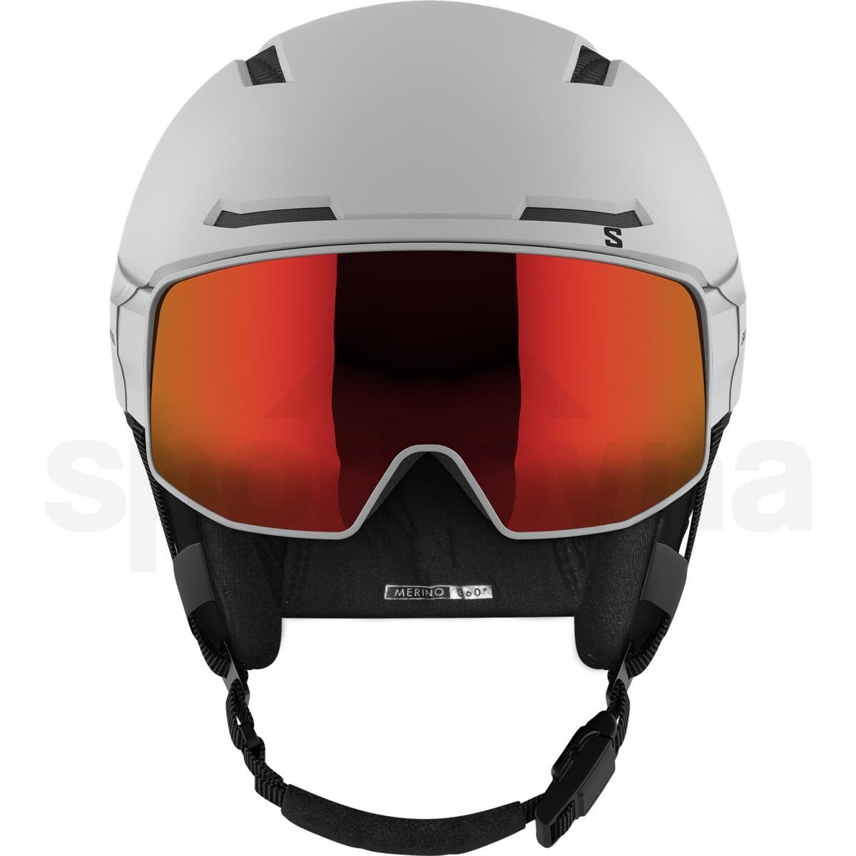 Lyžařská helma Salomon Driver Prime Sigma Plus - šedá