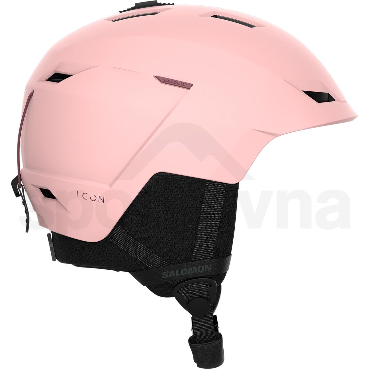 Lyžařská helma Salomon Icon Lt W - růžová