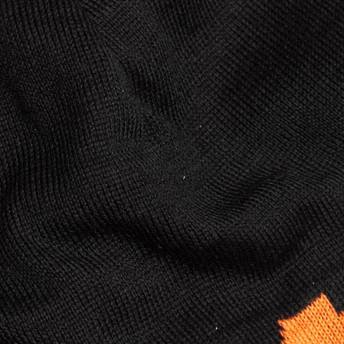 Čepice Mammut Logo Beanie - černá/oranžová