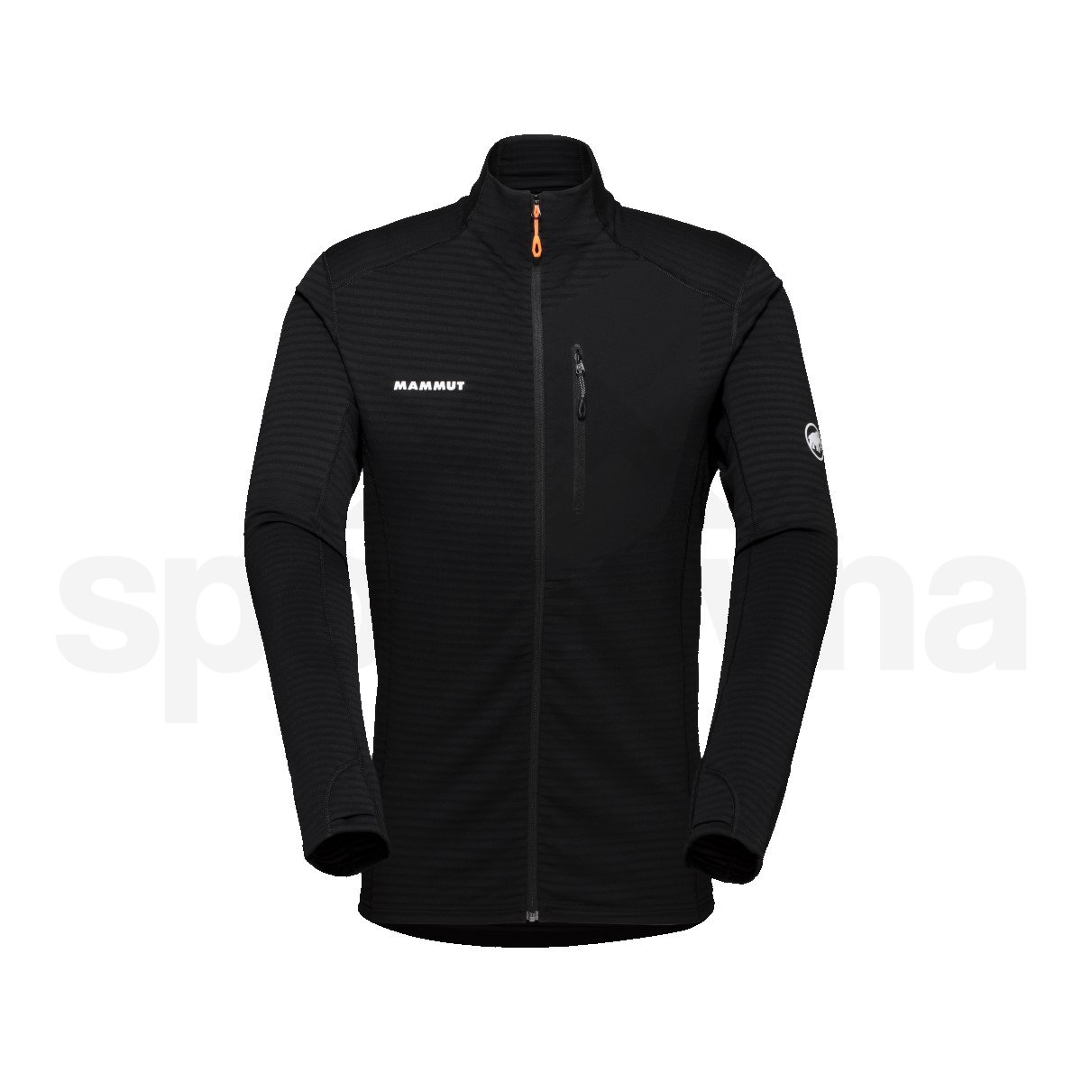 Mikina Mammut Taiss Light ML Jacket M - černá