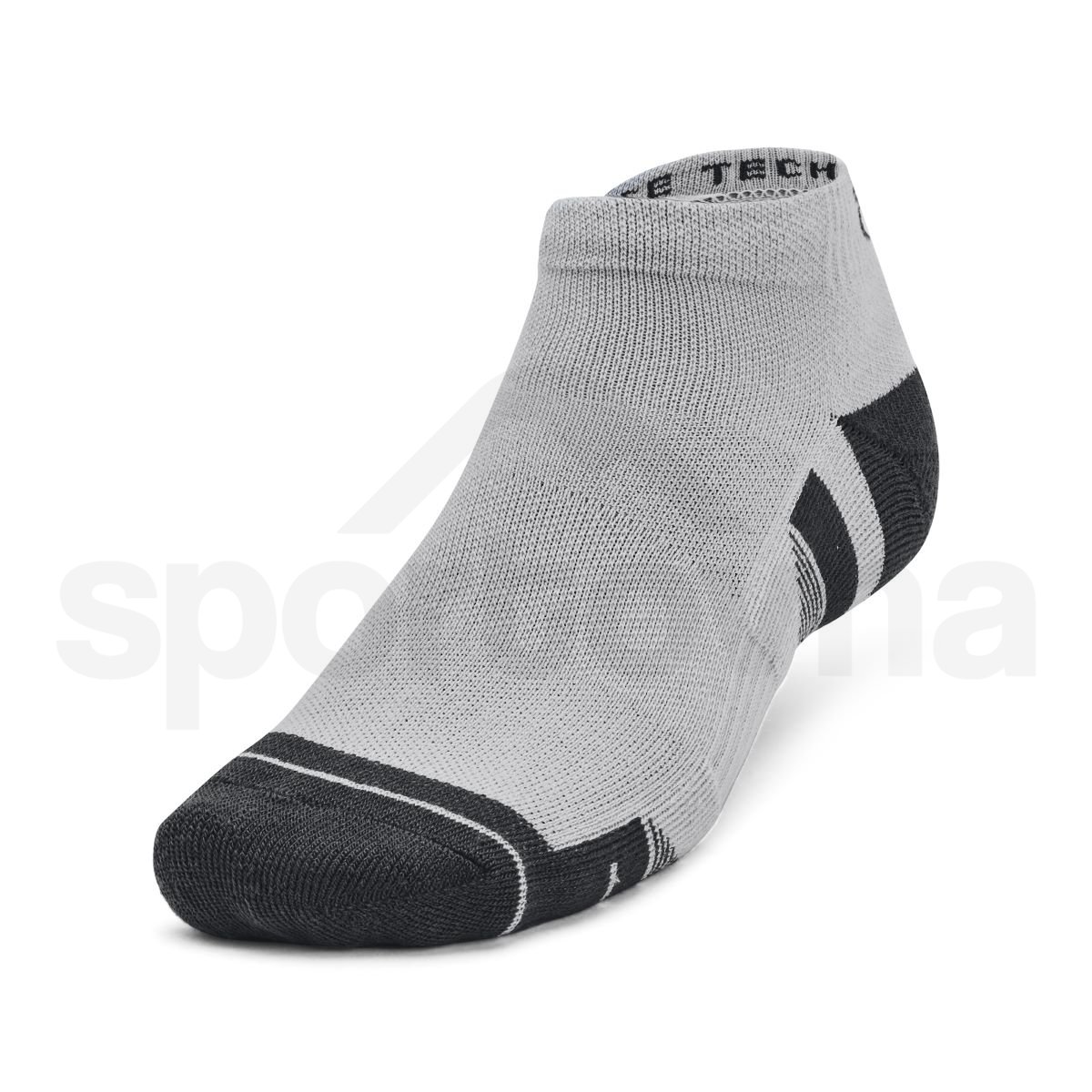 Ponožky Under Armour UA Performance Tech 3pk Low - šedá/bílá/černá