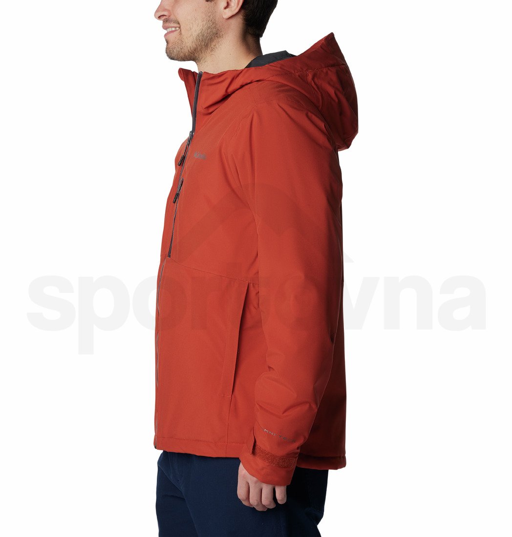 Bunda Columbia Explorer's Edge™ Insulated Jacket M - cihlově červená