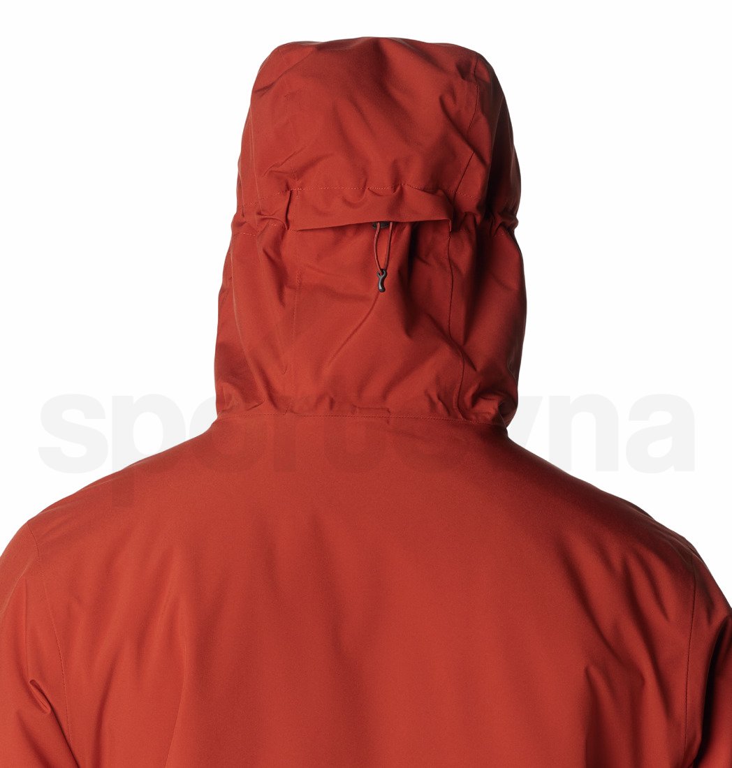 Bunda Columbia Explorer's Edge™ Insulated Jacket M - cihlově červená