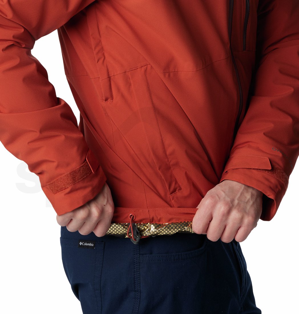 Bunda Columbia Explorer's Edge™ Insulated Jacket M - cihlově červená