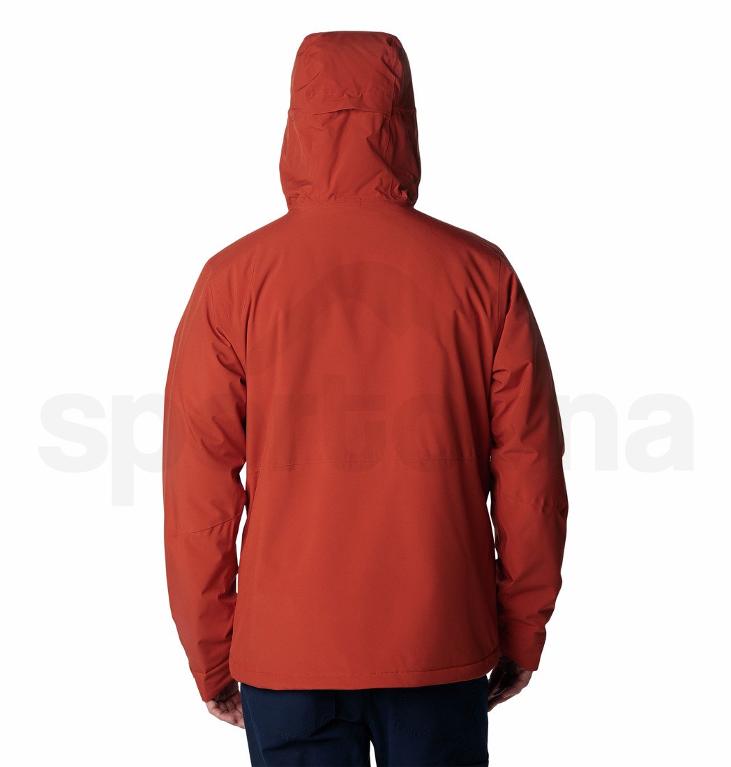 Bunda Columbia Explorer's Edge™ Insulated Jacket M - cihlově červená